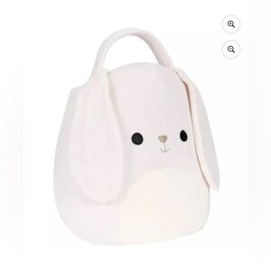 NEW Squishmallows Original Valentina Bunny Treat Pail Easter Basket Approx 12”